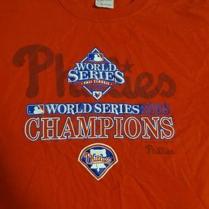 Philadelphia Phillies World Series T Shirt Red